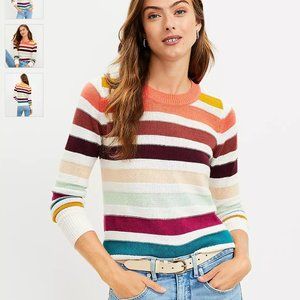 Loft Striped Sweater size M